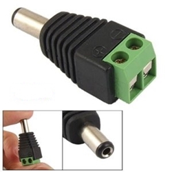 2.1 x 5.5mm Male Jack DC Power Adapter for CCTV Cameras 2.1 x 5.5mm, Male Jack, DC Power, Adapter,  for CCTV Camera, MPA